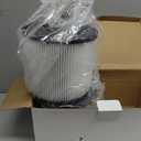 90304 Replacement Filter Kit Compatible with Shop Vac Cartridge Filter 90350 90304 90333 90585, Fits Most 5 Gallon and above Wet Dry Vacuum Cleaner (2+2+4+1)