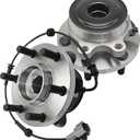 Pair 515064 Front Wheel Bearing Hub Assembly Compatible with Nissan Frontier 2005-2019, Pathfinder 2005-2012 Xterra 2005-2015, Hub Bearing for Suzuki Equator 2009-2012, RWD Only, 6 Lug w/ABS (OE Size)