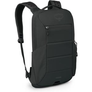 Osprey Ozone Slim Pack - Lightweight Laptop Backpack with AirScape Suspension, Water Bottle Pockets & Slim Travel Design - Fits Most 16" Laptops - Personal Item or Carry-On Compatible, Black