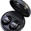 Invisible Sleep Headphones, Sleep Earbuds for Side Sleepers, Mini Noise Blocking Sleep Earphones, Bluetooth 5.3 Wireless Earbuds for Sleeping, Working, Black