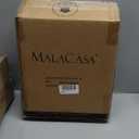 MALACASA 10" Large Pasta Bowls, 56 OZ White Salad Bowls Soup Bowls, Porcelain Serving Bowls Set of 4, Large Kitchen Bowl Plates Pasta Plates, Microwave & Dishwasher Safe, Series REGULAR