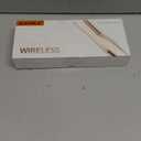 PLUZZ 2-in-1 Wireless Hair Straightening & Curling Iron, Ultra-Light 2 Way Cordless Styler with 200M Negative Ions, Ceramic Arched Plates for Smooth Straight/Curl/Waves, 5 Heat Settings (Beige)