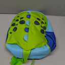 Yodo Little Kids School Bag Pre-K Toddler Backpack - Name Tag and Chest Strap (Dinosaur-safer Reflective Ridge)