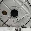 SHISEDECO Classical Large Modern Minimalist Pendulum Wall Clock 24" Black