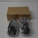 2 Set Lantern String Lights 9.8ft of 40 LED Lights Halloween Mini Lantern String Light Western Kerosene Light Rustic Vintage Christmas Decorative for Patio Home Garden Indoor Holiday Decoration(Black)