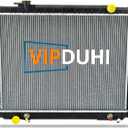 Radiator Compatible with 1995-2004 Toyota Tacoma SR5 DLX Limited 2.4L 2.7L 3.4L 1996 1997 1998 1999 2000 2001 2002 2003 L4 V6, Aluminum Core Plastic Tank Radiator