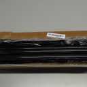 Shower Curtain Rod 46-78 Inch,0.87"Diameter Adjustable Spring Tension Curtain Rods No Drill,Matte Black Shower Tension Rod for Bathroom,Room Divider,Window,Anti-Rust Non-Slip 2-Pack