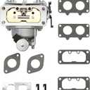 FH661V Carburetor Compatible with Kawasaki FH641V FH721V FH680V FX850V 22 HP Engine Carb Replaces# 15004-1010, 15004-7024, 15004-0757, 15004-1005