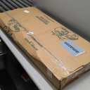 Dog Ramp for Bed - Foldable Small to Large Dog Ramp for Couch - 6 Adjustable Height from 12" to 24" - Stairs with High Traction Mat - Wooden Portable Ramp for Dogs to Get on Bed Couch Car Up to 200LBS (Burlywood(black))