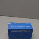 Wireless Controller Dual Vibration Game Joystick Controller for Ps4 Controller/Slim/Pro,Compatible with PS4 Console (black)