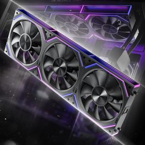 Asiahorse Dawn 120mm Case Fan, ARGB PWM 1850RPM/71CFM Airflow, Forward & Reverse Blade Design, Low Noise, Precision HDB Bearings High Performance RGB PC Fan Modular Connection