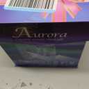 Mubarek Northern Lights for Bedroom,15 White Noise + Bluetooth Galaxy Light Projector,RGB Multi-Color Lamps for Night Stands Home Decor Living Room Night Light for Kids Christmas Gifts for Teen Girls (Green)