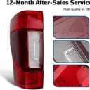 LED Tail Lights Compatible with 2020 2021 2022 Ford F250 F350 Super Duty Rear Light Accessories with Blind Spot Module Not Included Replace LC3Z13405E (LED Left Driver Side)
