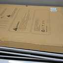 51" Extra Tall Cat Gate 30"-49.27" Wide, Auto Close, Pressure Mounted, for Cats & Small Dogs, Hallway, Stairs, Kitchen, Not Baby Gate,White