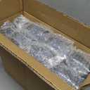 24 Pcs Plastic Goblets 7.5oz Vintage Goblet Plastic Wine Glasses Colored Retro Embossed Water Goblets for Wine Bar Juice Baby Shower Wedding Reception Grand Event Party (Blue)