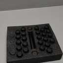 M14x1.5 Black Truck Lug Nuts, 24pcs for 6 Lug Wheels, 2" Tall Acorn Seat with Socket Key, Replacement for Chevy Silverado Tahoe GMC Sierra Ford F150