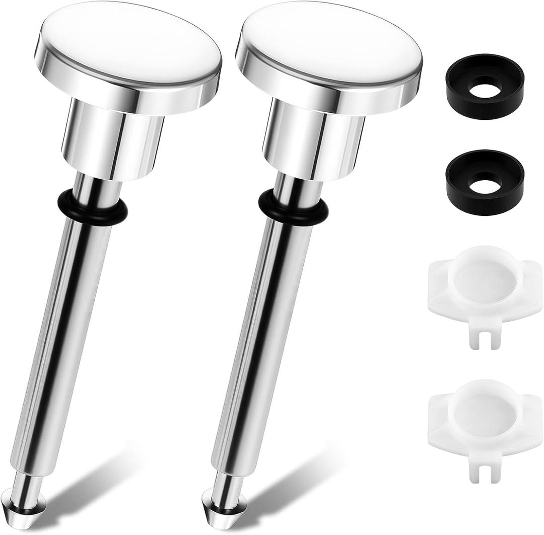 2 Pack Tub Spout Diverter Repair Kit, Bathtub Diverter Spout Adapter Kit to Fix Leaky Bathtub Faucet, Leak-Proof Bathtub Faucets Repair Replacement Parts