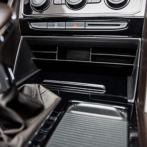 EDBETOS Center Console Organizer Compatible with Atlas Accessories Cross Sport 2018-2022 2023, ABS Material Insert Tray Gear Shift Secondary Storage Box Central Control Cards Holder Divider