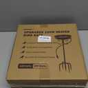 Daoeny Heated Bird Baths for Outdoors, Upgraded 100W Thermostatically Controlled Heated Bird Bath with 5-Prong Metal Base, Heated Bird Bath for Outside Winter Garden Patio Yard Lawn(Terracotta)