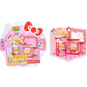 MGA's Miniverse Make It Mini Spaces Hello Kitty, Building Set, Customize, DIY Crafts, Rooms, Hobby, Collectors, Display, Gifts, 8+