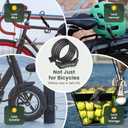 Titanker Bike Lock Cable, 4 Feet Bike Cable Lock Basic Self Coiling Kids Bike Lock Combination with Complimentary Mounting Bracket, 5/16 Inch Diameter (4FT, Black-8mm)