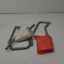 ELYKEN Laundry Cart with Wheels, 32H Easy Rolling Laundry Hamper with Removable Liner Bag, Sturdy Metal Frame Clothes Basket with 4 Casters and 2 Brakes (23.2"L x 13"W x 32"H, Creamy)