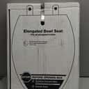 KOHLER 20110-0 Brevia, Slow Close Toilet Seat, Elongated Toilet Seat, Grip-Tight Bumpers Quick-Attach Hardware, White