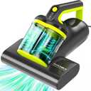Mattress Vacuum Cleaner - 16kPa Dust Mite Bed Vacuum Cleaner with 273nm Built-in UV-C,Double-Cup,HEPA Filtration,Ultrasound,60°C Heat,Mattress Cleaner for Bed,Sofa,Crib,Pillows