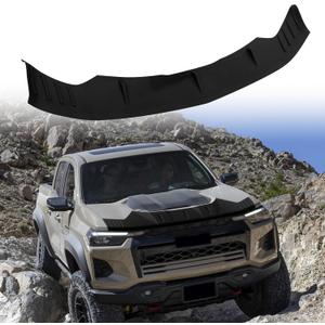 TPE Bug Shield Hood Deflector for 2023 2024 2025 Chevy Colorado, Hood Protector Bug Deflector, 3M Adhesive Installation, UV-Resistant & Impact Protection, No Drill Needed