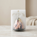 Gifts for Women Glass Angel Flower Decoration