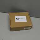 Asidrama 1 Pack Brushed Antique Brass Privacy Door Handles, Door Lever with Door Knobs Indoor for Bedroom or Bathroom, Heavy Duty Door Handles Interior with Locks for Left Right Sided Doors