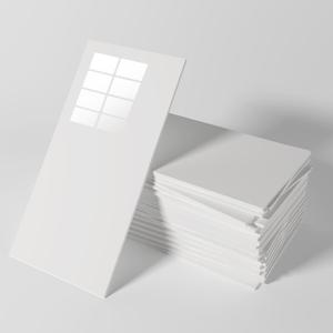 10pcs Peel and Stick Wall Panels (23.6"x11.8",) Marble PVC Waterproof Backsplash Tiles for Kitchen, Bathroom, Peel and Stick TileWhite Gray (White, 23.6 inches * 11.8 inches)
