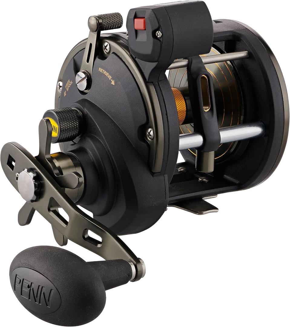 PENN Squall II Level Wind Conventional Fishing Reel (30LWLC)