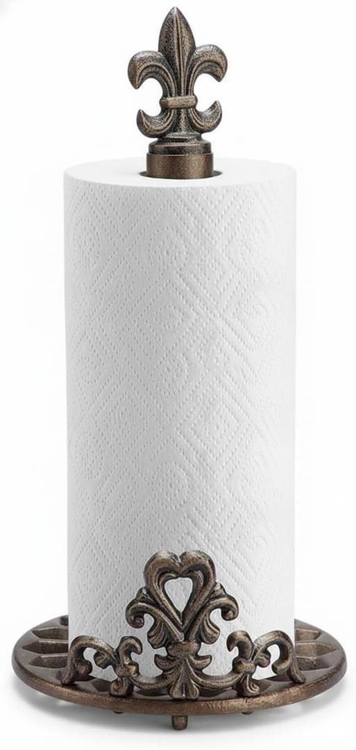 SPI Fleur de Lis Paper Towel Holder