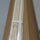 LazBlinds No Tools No Drill 1" Vinyl Mini Blinds, Cordless Blinds for Windows, Light Filtering Horizontal Window Blinds & Shades, 27" W x 64" H, Cream