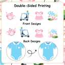 Sursurprise Golf Gender Reveal Decorations, Tee Time or Tea Party Banner, Golf Hanging Swirls, Pink Blue Sports Boy or Girl Gender Reveal Baby Shower Indoor Outdoor Party Supplies