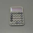 Mr. Pen- Mechanical Switch Calculator, 12 Digits, Large LCD Display, Gray Calculator Big Buttons