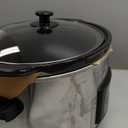 Elite Gourmet MST-900D 8.5Qt Digital Programmable XL Jumbo Slow Cooker, Adjustable Temp, Entrees, Sauces, Stews & Dips, Dishwasher Safe Glass Lid & Crock, Stainless Steel