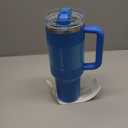 STANLEY Quencher ProTour Flip Straw Tumbler with Leakproof Lid | Built-In Straw & Handle | Cupholder Compatible for Travel | Insulated Stainless Steel Cup | BPA-Free (40 Ounces, Azure Fade)