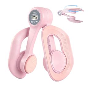 Owfeel Inner Thigh Exerciser for Women, Pelvic Floor Muscle Trainer with LED Display, 360° Rotating Thigh & Hip Strengthener for Hip, Leg, Arm