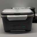 Rechargeable Heated Lunch Box for Men, 1.3L Cordless Electric Lunch Box for Adults with Smart Scheduled Heating, Portable Food Warmer with Complete Accessories (Gray)