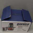 GANIZA Food Processors, Electric Food Chopper with Meat Grinder & Vegetable Chopper - 2 Bowls (8 Cup+8 Cup) with Powerful 450W Copper Motor - Includes 2 Sets of Bi-Level Blades for Fruits/Meat/Nuts (Black)