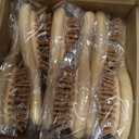 12 Pack Bamboo Hair Brush, Wooden Mini Hair Brush Bulk, Bamboo Brush for Most Hair Types, Travel Brushes, Bridesmaid Gifts