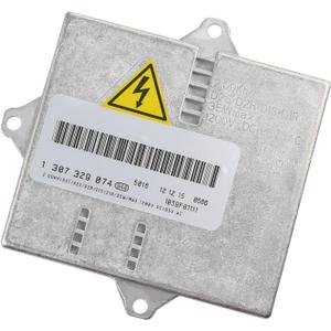 HID Xenon Headlight Ballast Compatible with BMW Mercedes-Benz Audi VW Land Rover Mazda D2R D2S D1R D1S Control Unit Module Replacement for 1 307 329 074 63127176068, 1 307 329 082, 307 329 090