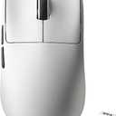 R1 SE+ Wireless Gaming Mouse, 18000 DPI, High-Precision PAW3395 SE Sensor,55g Lightweight,Tri-Mode 2.4G/BT5.0/USB-C Gaming Mouse, Programmable Ergonomic Mice Suitable for Laptops/PC/Mac (White)