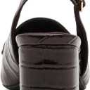 Anne Klein Women's Mona Loafer (5.5, Brown Croc)