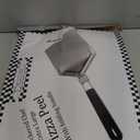 Checkered Chef Pizza Peel - Extra Large, Stainless Steel Metal Pizza Paddle with Folding Handle, Outdoor Pizza Oven Accessories - 13 Inch x 15 Inch