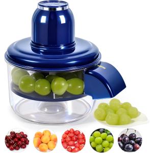 Electric Grape Peeler Machine, One-Button Automatic Fruit Garlic Peeler Machine, Food-grade Material Suitable For Making Baby Puree And Desserts, USB Rechargeable, Easy To Clean