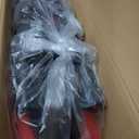 Drive Medical Nitro Sprint Foldable Rollator Walker with Seat, Petite Height Lightweight Rollator with Large Wheels, Folding Rollator, Short Rolling Walker for Seniors and Adults, Red