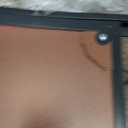 4 Tier Folding Shelf with Wheels, Wood and Metal Bookshelf, no Assembly Foldable Storage Shelves, Vintage Storage Rack for Living Room, Bedroom, and Home Office